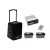 OMNITRONIC Set MOM-10BT4 Modular-Drahtlos-PA-System + CD-Player mit USB&SD + 2x Akku