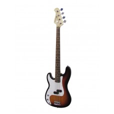 DIMAVERY PB-320 E-Bass LH, sunburst