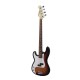 DIMAVERY PB-320 E-Bass LH, sunburst