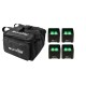 EUROLITE Set 4x LED TL-4 Trusslight + Soft-Bag