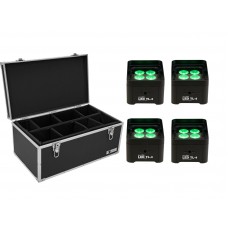 EUROLITE Set 4x LED TL-4 Trusslight + Case