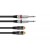OMNITRONIC Adapterkabel 2xKlinke/2xCinch 1,5m sw