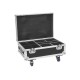 ROADINGER Flightcase 4x AKKU IP UP-4 Plus HCL Spot WDMX mit Ladefunktion