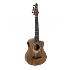 DIMAVERY UK-200 Tenor-Ukulele, Koa