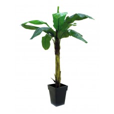 EUROPALMS Bananenbaum, Kunstpflanze, 210cm