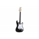 DIMAVERY ST-312 E-Gitarre, schwarz