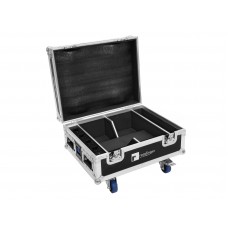 ROADINGER Flightcase 4x AKKU IP UP-4 QuickDMX mit Ladefunktion