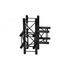 ALUTRUSS DECOLOCK DQ4-SPAT42 4-Weg T-Stück sw