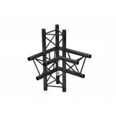 ALUTRUSS DECOLOCK DQ3-SPAC44 4-Weg Ecke links sw