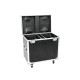 ROADINGER Flightcase 2x TMH-S200 mit Rollen