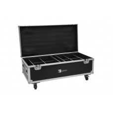 ROADINGER Flightcase 8x AKKU IP PAR 7 QCL WDMX mit Ladefunktion