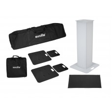 EUROLITE 2x Stage Stand 100cm inkl. Cover und Tasche, schwarz