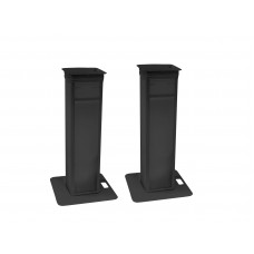 EUROLITE 2x Stage Stand variabel inkl. Cover und Tasche, schwarz