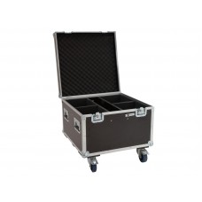 ROADINGER Flightcase 4x LED Theatre COB 100 Serie mit Rollen