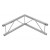 ALUTRUSS DECOLOCK DQ2-PAC21V 2-Weg Ecke 90° 500mm Version