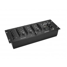 OMNITRONIC PM-444Pi 4-Kanal-DJ-Mixer mit Player & USB-Interface