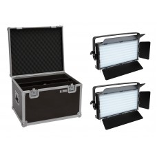 EUROLITE Set 2x LED PLL-480 QCL Panel + Case