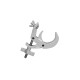 EUROLITE TH-5070A QUICK-LOCK Haken silber