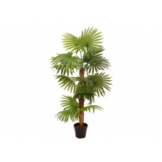 EUROPALMS Fächerpalme, Kunstpflanze, 130cm