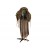 EUROPALMS Halloween Figur Hexe buckelig, animiert, 145cm