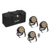EUROLITE Set 4x LED PARty Spot Silent RGB/WW mit Soft-Bag