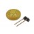 DIMAVERY TD-8  Steel Tongue Drum, gold