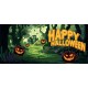 EUROPALMS Halloween Banner, Geisterwald, 400x180cm