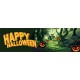 EUROPALMS Halloween Banner, Geisterwald, 300x90cm