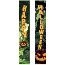 EUROPALMS Halloween Banner, Geisterwald, 2er-Set, 30x180cm