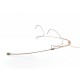 DPA CORE 4466-OC-R-F00 Headset Zwei-Ohr, beige