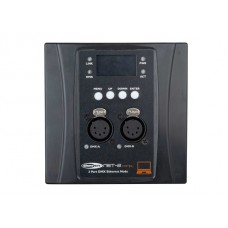 Showtec NET-2 DMX Konverter Wandpanel, XLR 5pol, schwarz