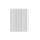 Wentex Pipes & Drapes Vorhang Fadenvorhang, 3x4m, 220g/m², schw.