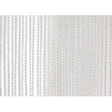 Wentex Pipes & Drapes Vorhang Fadenvorhang, 3x4m, 220g/m², weiß