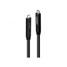 Lindy 43393 Hybrid Video USB-C 3.2 Kabel, 8m