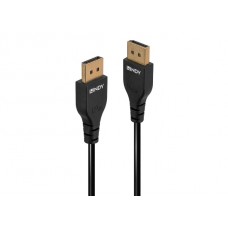 Lindy 36460 DisplayPort-Kabel, 0.5m, schwarz