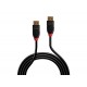 Lindy 41168 Aktives 1.4 DisplayPort-Kabel, 7.5m