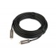 Kramer CLS-AOCU31/CC-10 USB Glasfaser Kabel, schwarz, 3m