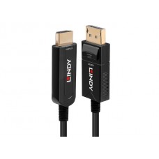 Lindy 38491 Fibre Optic Hybrid DisplayPort/HDMI-Kabel, 20m