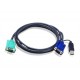 ATEN 2L-5201U KVM Kabel, USB, VGA, 1.2m