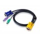 ATEN 2L-5202P KVM Kabel, PS/2, VGA, 1.8m