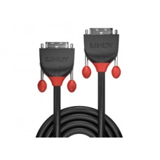 Lindy 36258 DVI-D Single Link Kabel, 5.0m, Black Line