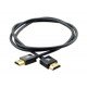 Kramer C-HM/HM/PICO/BK- 1 HDMI-Kabel, schwarz, 0.3m