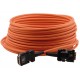 Kramer C-FODM/FODM-50 DVI Glasfaser Kabel, orange, 15m