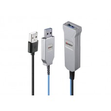 Lindy 43345 Fibre Optic USB Kabel, 30m