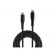 Lindy 31288 USB Lightning Kabel, 3.0m, schwarz