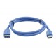 Kramer C-USB3/AAE-10 USB Kabel, 3.0m, BLAU