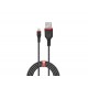 Lindy 31290 USB Lightning Kabel, 0.5m, schwarz