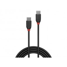 Lindy 36905 USB-Kabel, 0.5m, Black Line, USB C 3.1, USB C 3.1