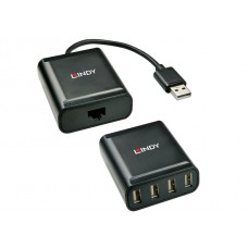 Lindy 42679 4 Port USB 2.0 Cat.6 Extender Verlängerung