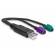 Lindy 42651 USB / PS/2 Konverter